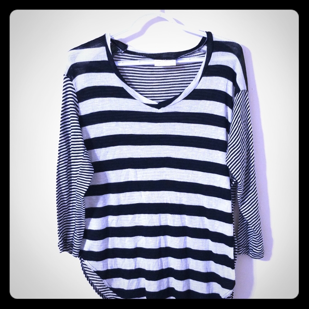 Black and white top